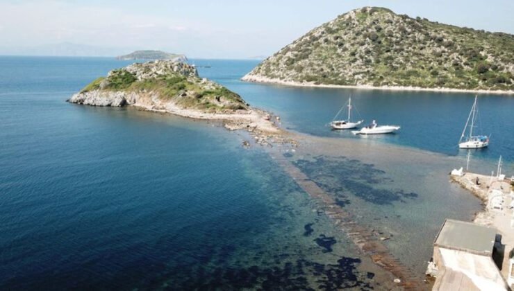 Bodrum’da Deniz Çekildi, 3500 Yıllık Kral Yolu Gündeme Geldi: Myndos Antik Kenti’ne Ulaşım Yeniden Mümkün!