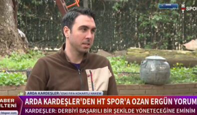 Arda Kardeşler’den Ozan Ergün’e Destek: Beşiktaş-Galatasaray Derbisinde Başarı Diliyor