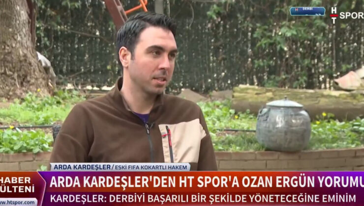 Arda Kardeşler’den Ozan Ergün’e Destek: Beşiktaş-Galatasaray Derbisinde Başarı Diliyor