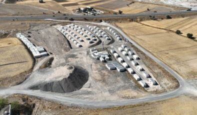 Kayseri’de Olası Afetlere Karşı Hazırlık: Talas’ta Konteyner Kent Kuruldu