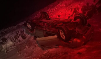 Siverek-Diyarbakır Yolunda Feci Kaza: Otomobil Şarampole Devrildi, 2 Yaralı