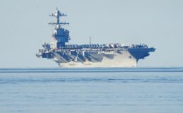 USS Gerald R. Ford Uçak Gemisi Kızıldeniz’de Görevine Devam Ediyor: Pentagon’dan Açıklama