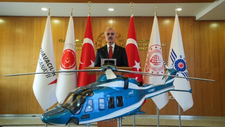 GÖKBEY Helikopteri Sertifikası Teslim Töreni’nde Konuşan Bakan Uraloğlu: Yerli ve Milli Üretim Geleceğin Teminatı
