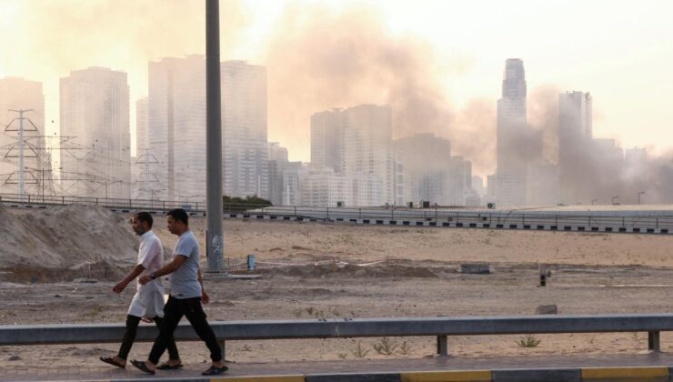 BAE’ye İran’dan Saldırı İddiası: 10 Füze ve 45 Kamikaze İHA Fırlatıldı