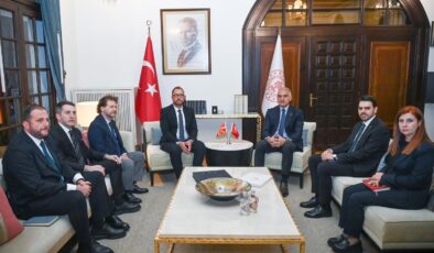 Bakan Ersoy ve Kuzey Makedonya Kültür Bakanı Ljutkov Ankara’da Kültürel İş Birliğini Görüştü