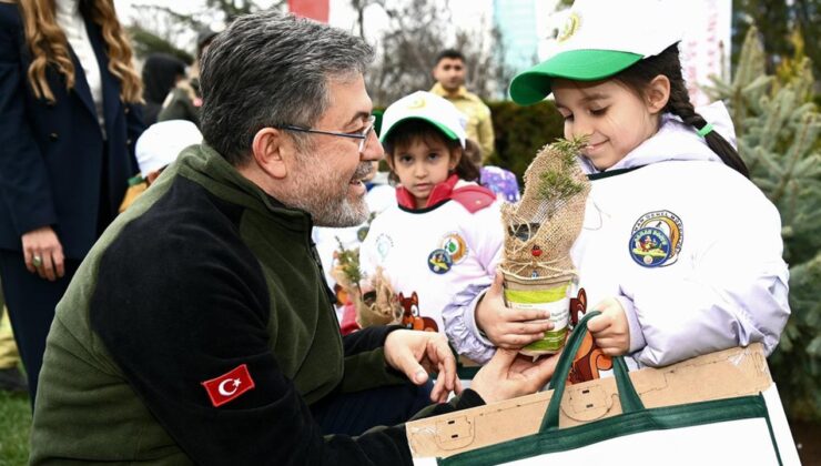 Bakan Yumaklı’dan Orman Haftası Mesajı: Çocuklarla Fidanları Toprakla Buluşturduk