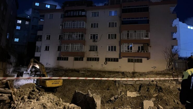 Bahçelievler’de İnşaat Kazısı Sonrası 5 Katlı Bina Tahliye Edildi: Çökme Riski Belirtti