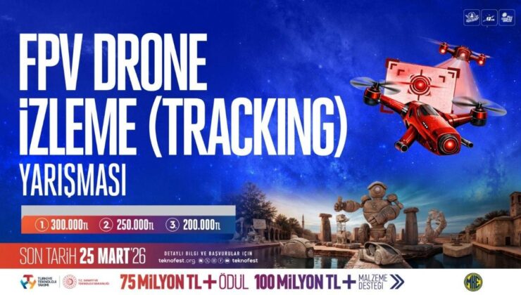 TEKNOFEST FPV Drone İzleme Yarışması ile Genç Mühendisler Gökyüzüne Yön Veriyor: Son Başvuru 25 Mart!