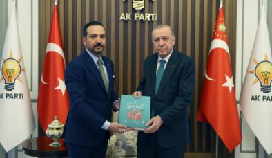 Zorlu’dan Cumhurbaşkanı Erdoğan’a Nevruz Kitabı: Türk Dünyasının Ortak Mirası Takdim Edildi