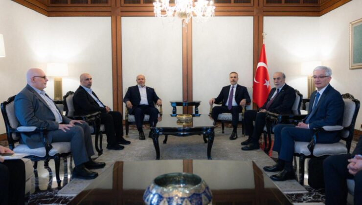 Son Dakika: Dışişleri Bakanı Hakan Fidan, Hamas Heyeti ile Ankara’da Görüştü