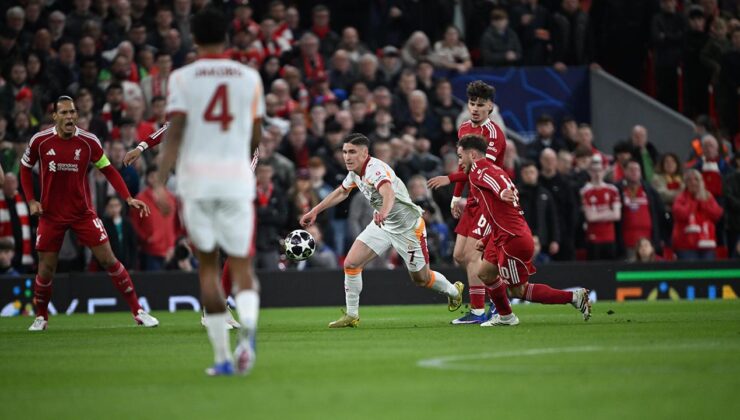Galatasaray’dan Şampiyonlar Ligi’ne Veda: Liverpool’a 4-0 Mağlup