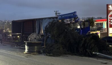 Samsun-Ordu Karayolu’nda Korkunç Kaza: Freni Boşalan Tır 6 Kişiyi Yaraladı, Ulaşım Kontrollü Sağlanıyor