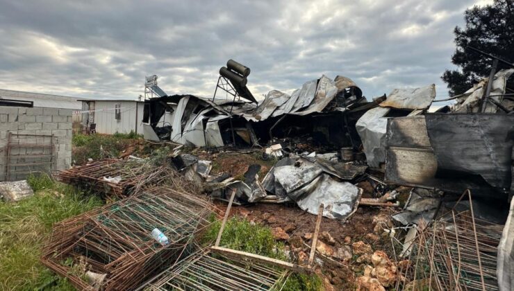 Antalya’da Korkunç Yangın: Konteynerde Anne ve 5 Çocuğu Hayatını Kaybetti