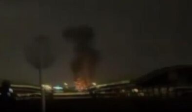 Kuveyt Uluslararası Havalimanı’nda Yakıt Deposu İHA Saldırısı Sonrası Alevlere Teslim Oldu: Can Kaybı Yok