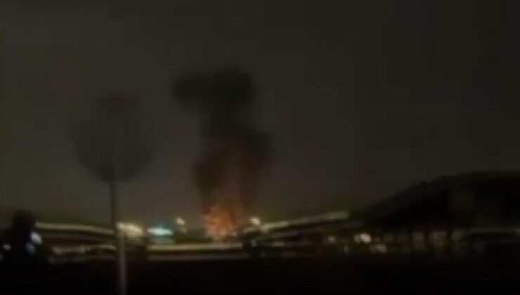 Kuveyt Uluslararası Havalimanı’nda Yakıt Deposu İHA Saldırısı Sonrası Alevlere Teslim Oldu: Can Kaybı Yok