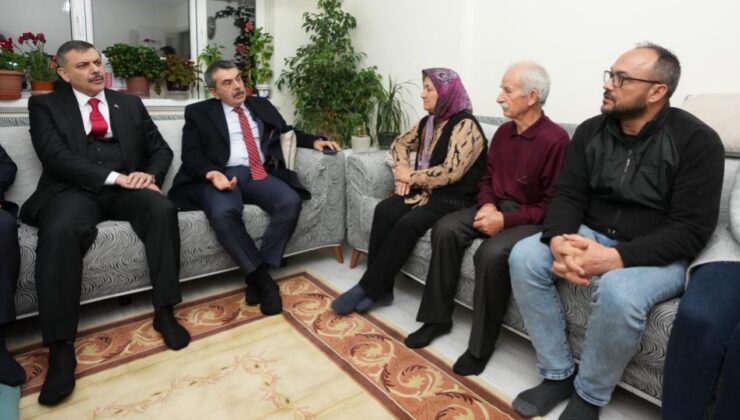 Şehit Öğretmen Fatma Nur Çelik Unutulmuyor: Bakanlardan Taziye Ziyareti, İsimler Yaşayacak