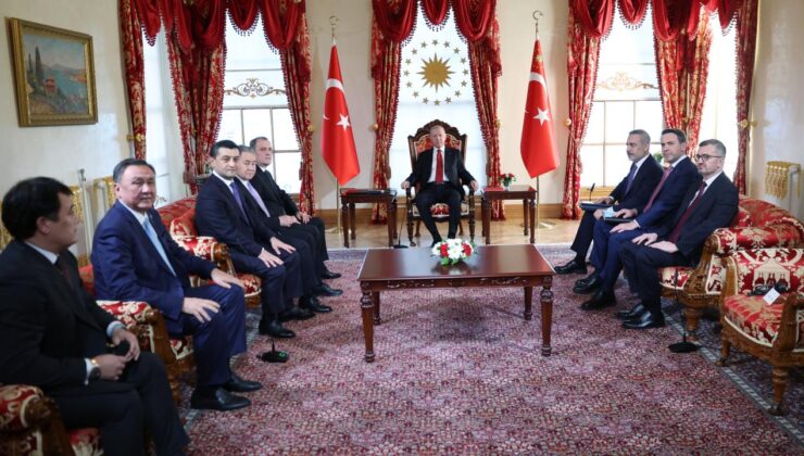 Cumhurbaşkanı Erdoğan’dan Dolmabahçe’de Türk Devletleri Teşkilatı Heyetine Kabul: İşbirliği Mesajları
