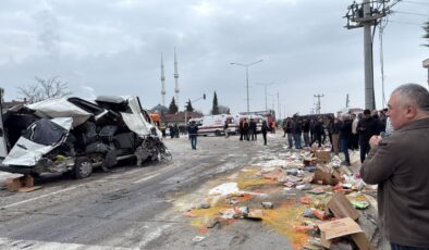 Samsun Vezirköprü’de Korkunç Kaza: Freni Boşalan Kamyon 6 Araca Çarptı, 19 Yaralı