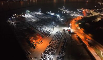Haydarpaşa Limanı’nda Yeni Model Araç Yoğunluğu: Elektrikli ve SUV Modeller Göz Kamaştırıyor