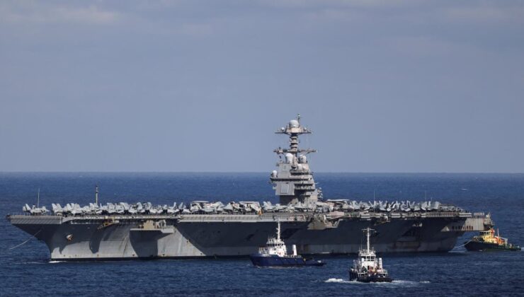 ABD, Orta Doğu’daki Gerilimi Artırıyor: Uçak Gemisi Ford Bölgede, Çatışmalar Tırmanıyor