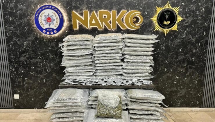İstanbul’da Narkotik Operasyonu: 5 Gözaltı, Tonlarca Uyuşturucu Ele Geçirildi