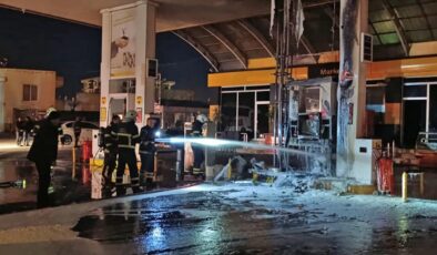 Siirt’te Akaryakıt İstasyonunda Yangın: Barış Mahallesi’nde Korku Dolu Anlar