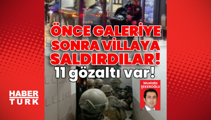 Beşiktaş’ta Korku Dolu Gece: Araç Galerisi Kundaklandı, Villaya Silahlı Saldırı! 11 Gözaltı