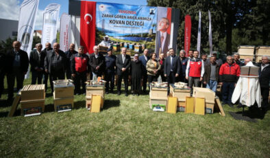 Çanakkale’deki Orman Yangınlarından Etkilenen Arıcılara Kovan Desteği: 2 Bin Kovan Dağıtıldı