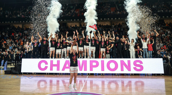 Çimsa ÇBK Mersin, FIBA Avrupa Kupası’nı Sayı Avantajıyla Kazandı: Şampiyon Mersin!