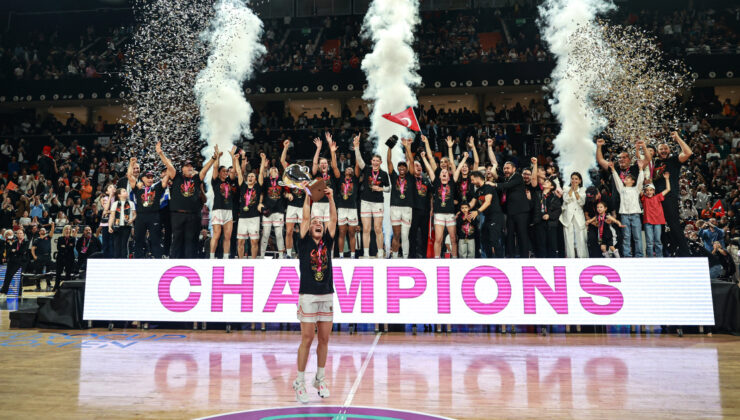 Çimsa ÇBK Mersin, FIBA Avrupa Kupası’nı Sayı Avantajıyla Kazandı: Şampiyon Mersin!