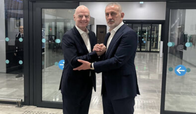 FIFA Başkanı Infantino, FIFA Arena Projesi İçin İstanbul’da: Gençlerin Spora Erişimini Kolaylaştırma Hedefi