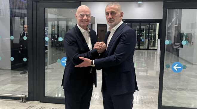 FIFA Başkanı Infantino, FIFA Arena Projesi İçin İstanbul’da: Gençlerin Spora Erişimini Kolaylaştırma Hedefi