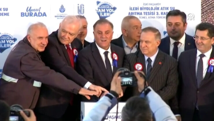 İBB’den İstanbul’un Su Geleceğine Büyük Yatırım: Paşaköy İleri Biyolojik Arıtma Tesisi’nin 3. Kademesi İçin Temel Atıldı