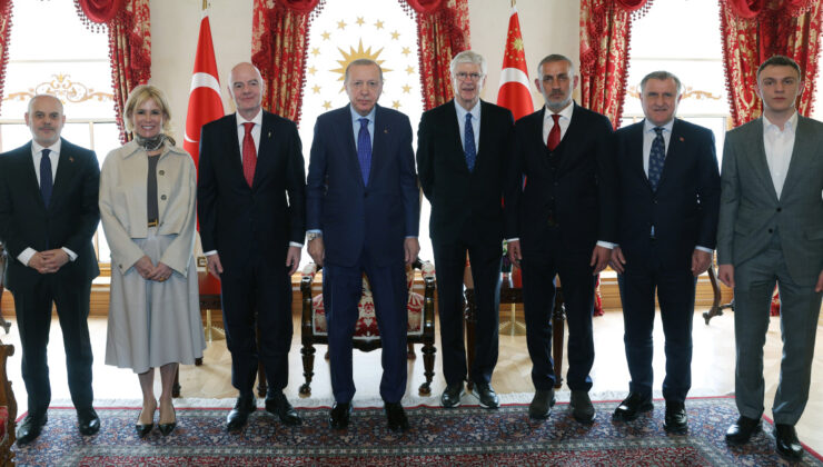 Cumhurbaşkanı Erdoğan, FIFA Başkanı Infantino’yu Kabul Etti: Futbol İş Birliği ve İstanbul’daki Gelişmeler