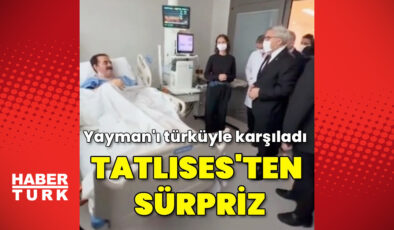 İbrahim Tatlıses’ten Sürpriz Ziyaret: AK Partili Yayman’ı Türküyle Karşıladı