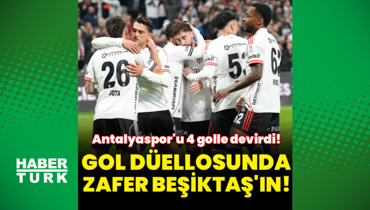 Beşiktaş, Antalyaspor’u 4-2 Mağlup Etti: Gol Şovla 3 Puan!