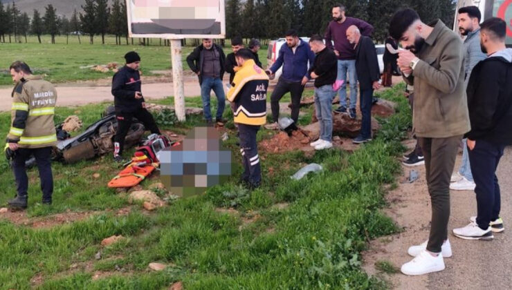 Mardin’de Motosiklet Kazasında Hayatını Kaybeden Mehmet Emin Tunç Son Yolculuğuna Uğurlandı