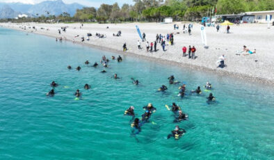 Antalya’da “Mavi Akdeniz” İçin Temizlik Seferberliği: Deniz Çöplerine Karşı Farkındalık Yaratıldı