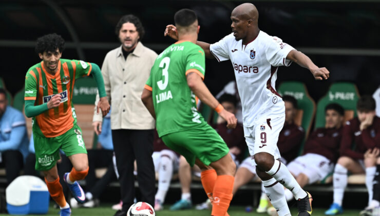 Alanyaspor-Trabzonspor Maçı 1-1 Berabere Bitti: Şampiyonluk Yarışında Puan Kaybı