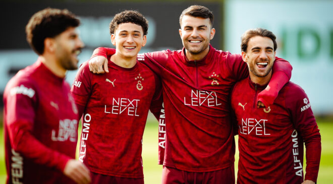 Galatasaray, Kocaelispor Maçına Hazır: Osimhen’den Taktik Provalara, Aslanlar Hazır!