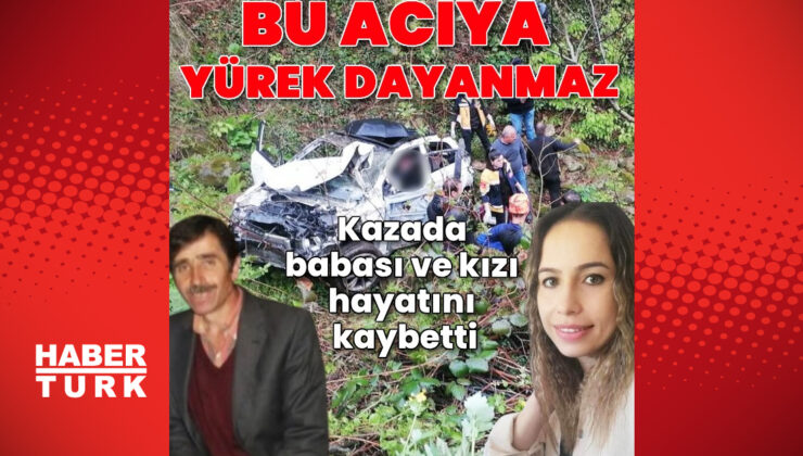 Ordu’da Feci Kaza: Uçuruma Yuvarlanan Otomobilde Baba ve Kızı Hayatını Kaybetti, 1 Yaralı