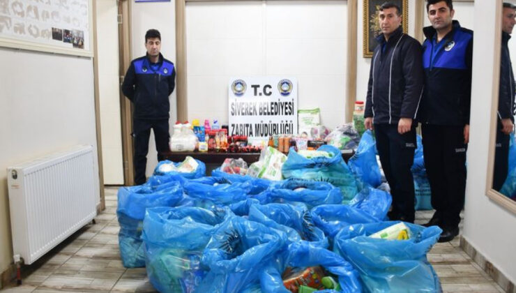 Siverek’te Halk Sağlığına Darbe: 5 Ton Miadı Dolmuş Ürün İmha Edildi