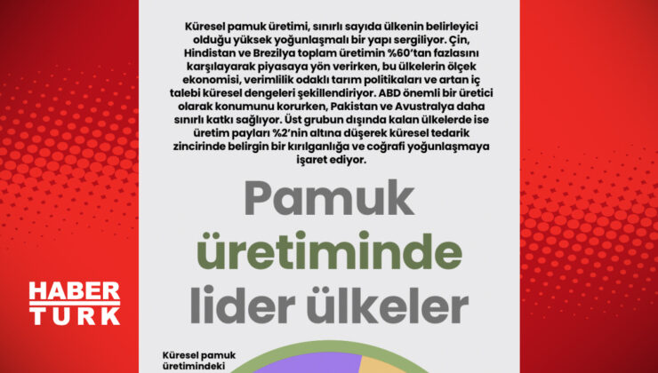 Pamuk Üretiminde Lider Ülkeler: Dünyanın Tekstil Devleri ve Türkiye’nin Konumu