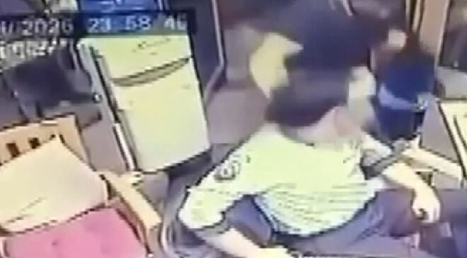 Büyükçekmece’de Tenis Kortu Kavgası: Güvenlik Görevlisine Saldırı Kamerada