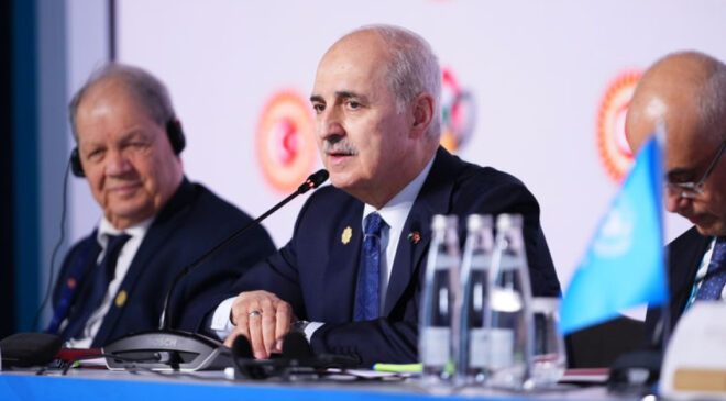 TBMM Başkanı Kurtulmuş’tan Filistin Vurgusu: İki Devletli Çözüm Hayata Geçirilmeli