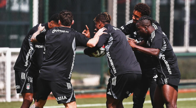 Beşiktaş’ta Samsunspor Maçı Hazırlıkları Sürüyor: Sergen Yalçın Taktik Çalışmalara Ağırlık Verdi