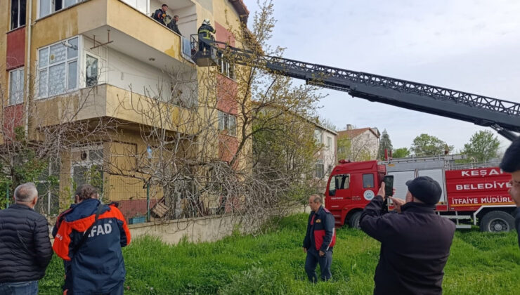 Edirne Keşan’da Dram: Madde Bağımlısı Genç Evini Yakıp Babasından Yardım İstedi