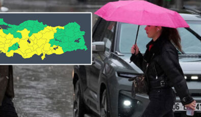 İçişleri Bakanlığı’ndan Şiddetli Hava Uyarısı: Yarın Birçok Kentte Fırtına ve Sağanak Bekleniyor