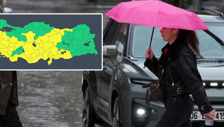 İçişleri Bakanlığı’ndan Şiddetli Hava Uyarısı: Yarın Birçok Kentte Fırtına ve Sağanak Bekleniyor