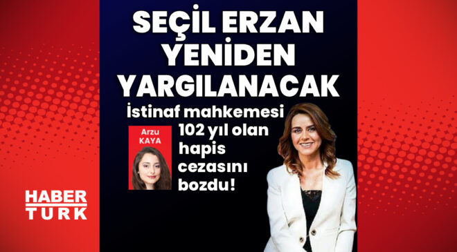 Seçil Erzan Davasında Şok Gelişme: 102 Yıllık Hapis Cezası Bozuldu, Yeniden Yargılama Başlıyor